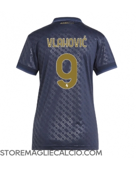 Juventus Dusan Vlahovic #9 Maglia Gara Terza Repliche 2024-25 Donna